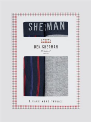 Men's Two Pack Of Boxer Shorts | Ben Sherman | Est 1963 - Small Spenders Friend