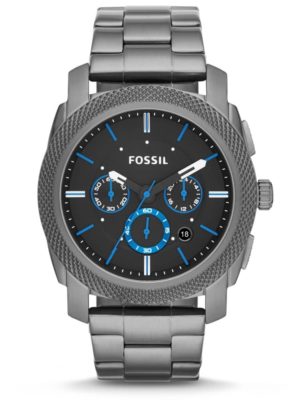 Fossil Machine Choronograph Smoke Bracelet Watch Fs4931 loving the sales