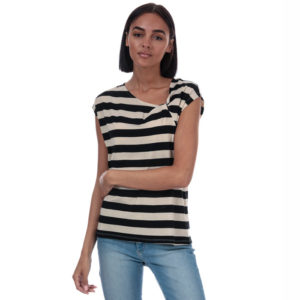 Womens Ashlee Striped Jersey T-Shirt loving the sales