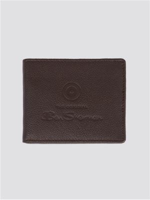 Ben Sherman Brown Leather Wallet | Ben Sherman | Est 1963 - One Size Spenders Friend