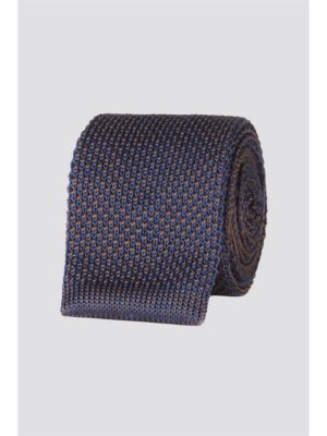 Jeff Banks Brit Navy Knitted Mens Tie 0 Navy loving the sales