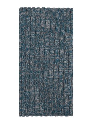 Men's Blue & Grey Textured Wool Scarf | Ben Sherman | Est 1963 - One Size Spenders Friend