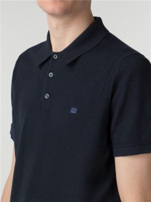 Men's Navy Cotton Knitted Polo Shirt | Ben Sherman | Est 1963 - Xs Spenders Friend