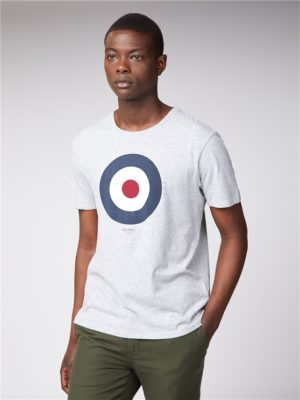 Oxford Grey Marl Target T-Shirt | Ben Sherman | Est 1963 - Small Spenders Friend