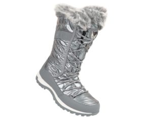 Dare 2b - Women's Kardrona Ii Metallic Faux Fur Trimmed Snow Boots Silver loving the sales