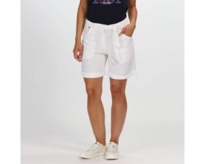 Women's Samarah Coolweave Cotton Shorts White loving the sales