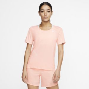 Nike City Sleek Women's Short-Sleeve Running Top - Pink Spenders Friend