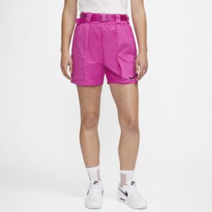 Nike Sportswear Swoosh Women's Woven Shorts - Red Spenders Friend
