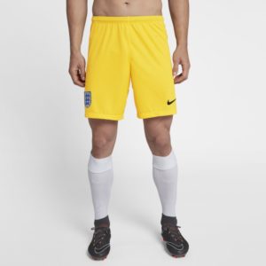 2018 England Stadium Goalkeeper Men's Football Shorts - Yellow Spenders Friend