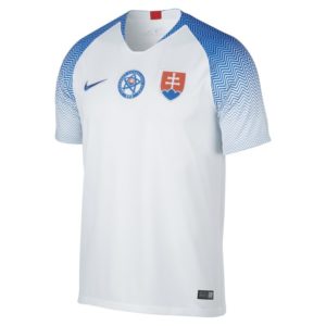 2018 Slovakia Stadium Home Men's Football Shirt - White Spenders Friend