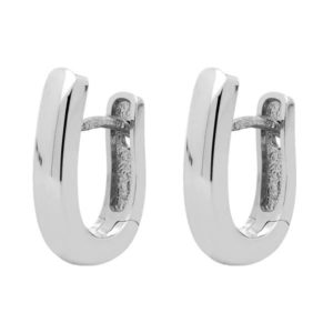 9ct White Gold Polished Hoop Earrings loving the sales