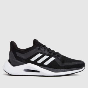 Adidas Black & White Alphatorsion 2.0 Trainers SpendersFriend