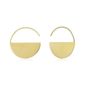 Ania Haie Gold Semi-Circle Hoop Earrings Spenders Friend
