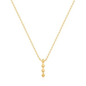 Ania Haie Gold Spike Drop Necklace Spenders Friend