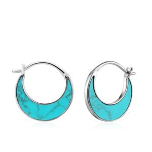 Ania Haie Tidal Turquoise Hoop Earrings Spenders Friend