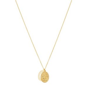 Argento Gold Music Heart Necklace Spenders Friend