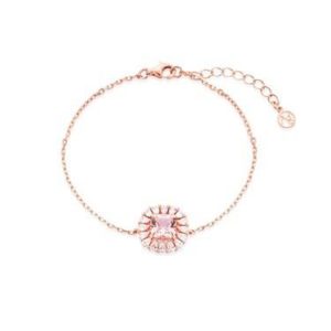 Argento Rose Gold Imperial Round Pink Bracelet Spenders Friend