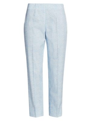 Audrey Micro Pattern Stretch Trousers Spenders Friend
