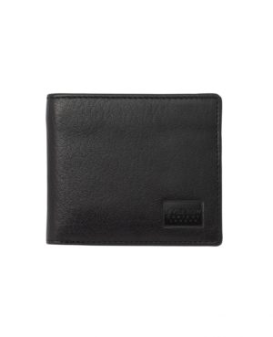 Black Leather Classic Billfold Wallet SpendersFriend