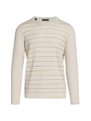 Collection Contrast Stripe Crew Sweater Spenders Friend