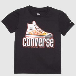 Converse Boys Ss Ct Graphic T-Shirt In Black SpendersFriend