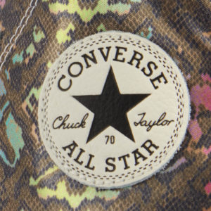 Converse Women's Chuck 70 Leather Hi-Top Trainers - Black/Hyper Pink/Egret - Uk 3 SpendersFriend