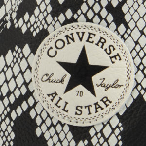 Converse Women's Chuck 70 Leather Hi-Top Trainers - Egret/Black/Black - Uk 3 SpendersFriend