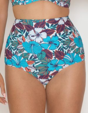 Curvy Kate Hibiscus Reversible Bikini Print Mix Spenders Friend