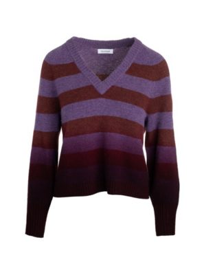 Dip-Dye Striped Sweater Spenders Friend