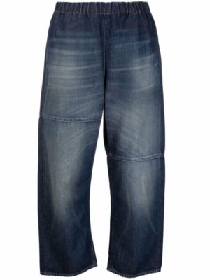 Elasticated Faded Jeans SpendersFriend 