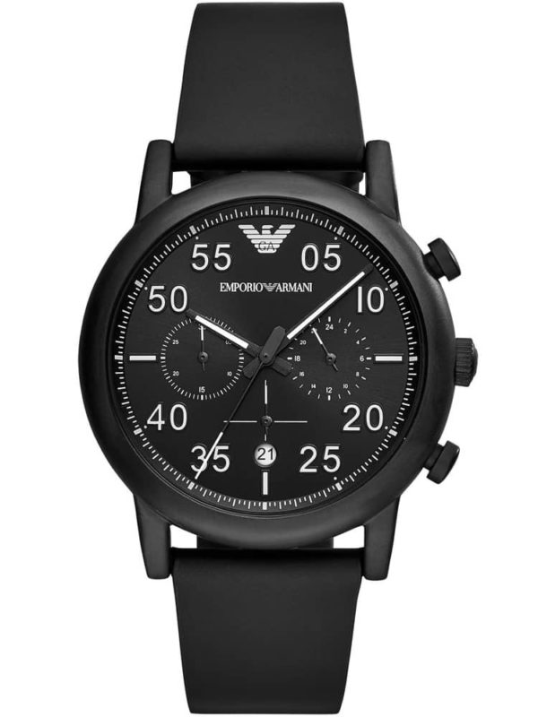 Emporio Armani - Ar11133 Model Luigi Black Dial Watch For Men SpenderFriend