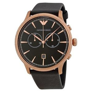 Emporio Armani Ar1792 Men's Classic Alpha Chronograph Watch - Black SpenderFriend