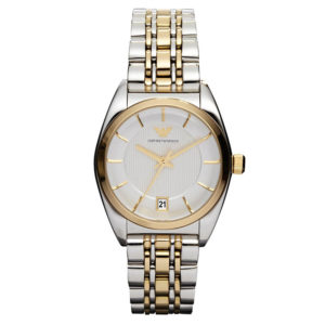Emporio Armani Ladies 'Franco' Watch - Silver And Gold SpenderFriend