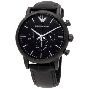 Emporio Armani Men's Chronograph Watch - Black SpenderFriend