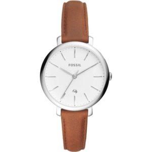 Fossil Jacqueline Brown Leather Watch Spenders Friend