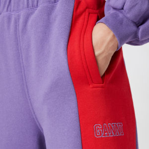 Ganni Women's Software Block Isoli Trackpants - Deep Lavender - Xs SpendersFriend