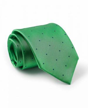 Green Polka Dot Silk Tie SpendersFriend