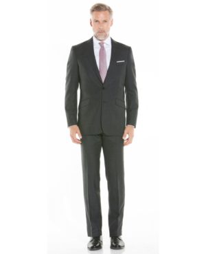Grey Prince Of Wales Check Tailored Business Suit SpendersFriend