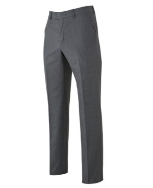 Grey Prince Of Wales Check Wool Suit Trousers 30" 34" SpendersFriend