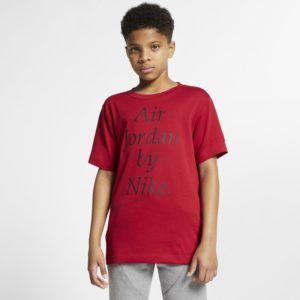 Jordan Lifestyle Older Kids' (Boys') T-Shirt - Red Spenders Friend