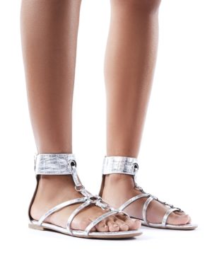 Justice  Croc Strappy Sandals