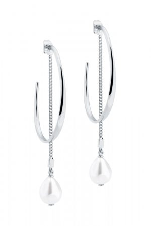 Karen Millen Jeweller Modern Pearl Earring SpendersFriend