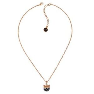 Karl Lagerfeld Rose Gold Choupette Necklace Spenders Friend
