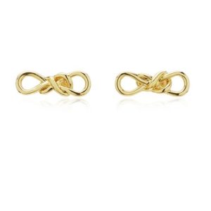 Kate Spade New York Gold Knot Twist Earrings Spenders Friend