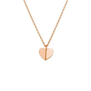 Kate Spade New York Rose Gold Mini Heart Necklace Spenders Friend