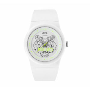 Kenzo Unisex Tiger Watch - White SpenderFriend
