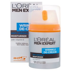L'Oreal Men Expert Wrinkle De-Crease Moisturiser - 50ml SpenderFriend