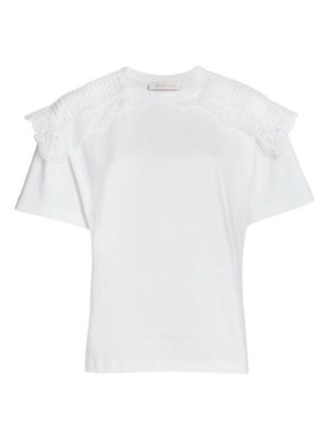 Lace Overlay T-Shirt Spenders Friend