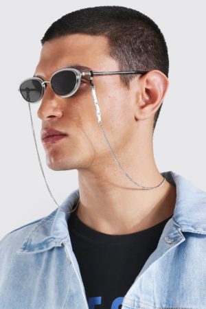 Mens Grey Man Official Sunglasses Chain SpendersFriend