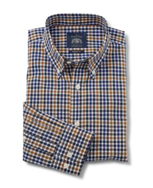 Multi Check Classic Fit Button-Down Shirt Xxxl Standard SpendersFriend